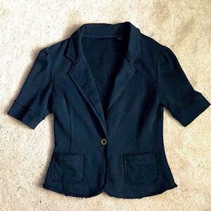 Express puff 3/4 sleeve jacket